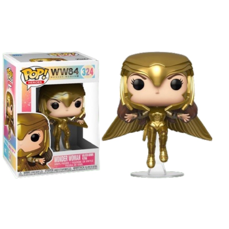 Funko POP! (324) Wonder Woman 1984 Gold Flying Metallic