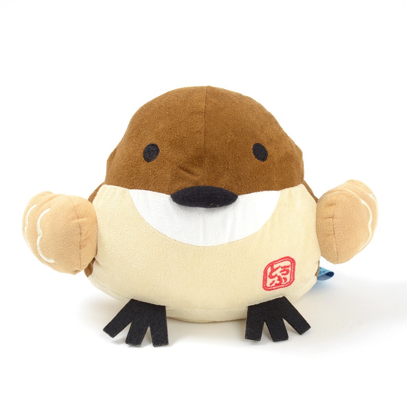 Hannari Tofu Sparrow Cushion