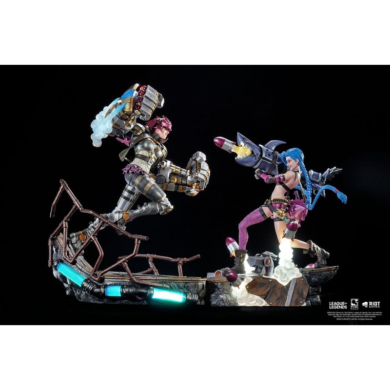 League of Legends - Statues 1/6 2-Pack - Vi & Jinx