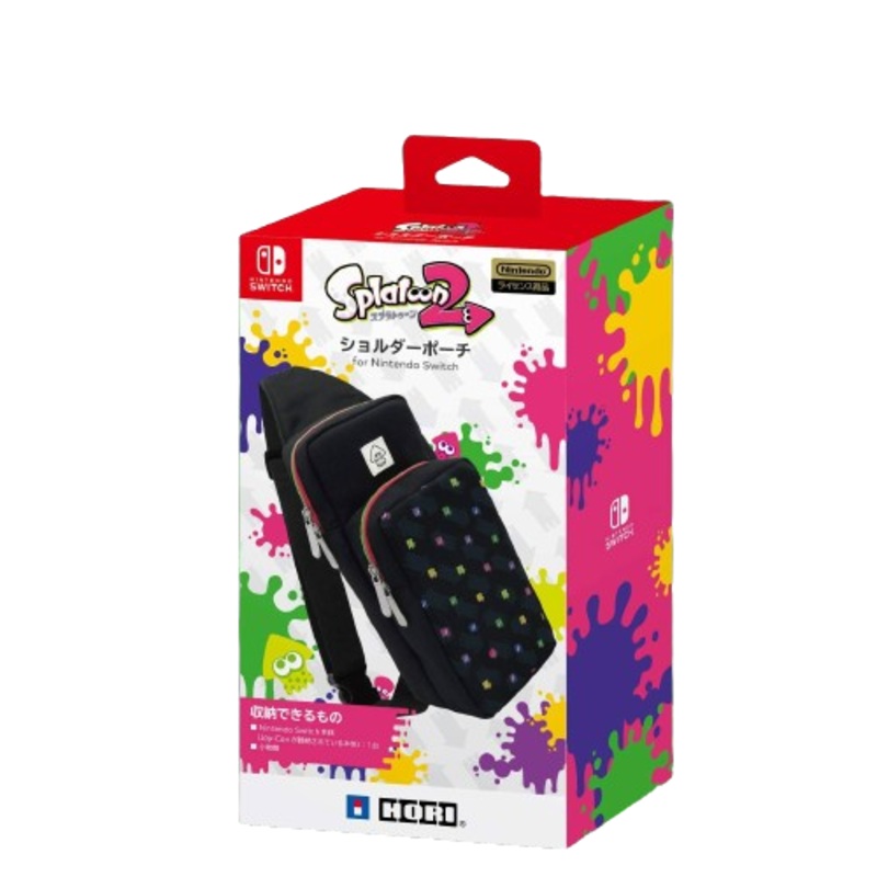 Nintendo Switch Hori Splatoon 2 Shoulder Pouch Case Bag