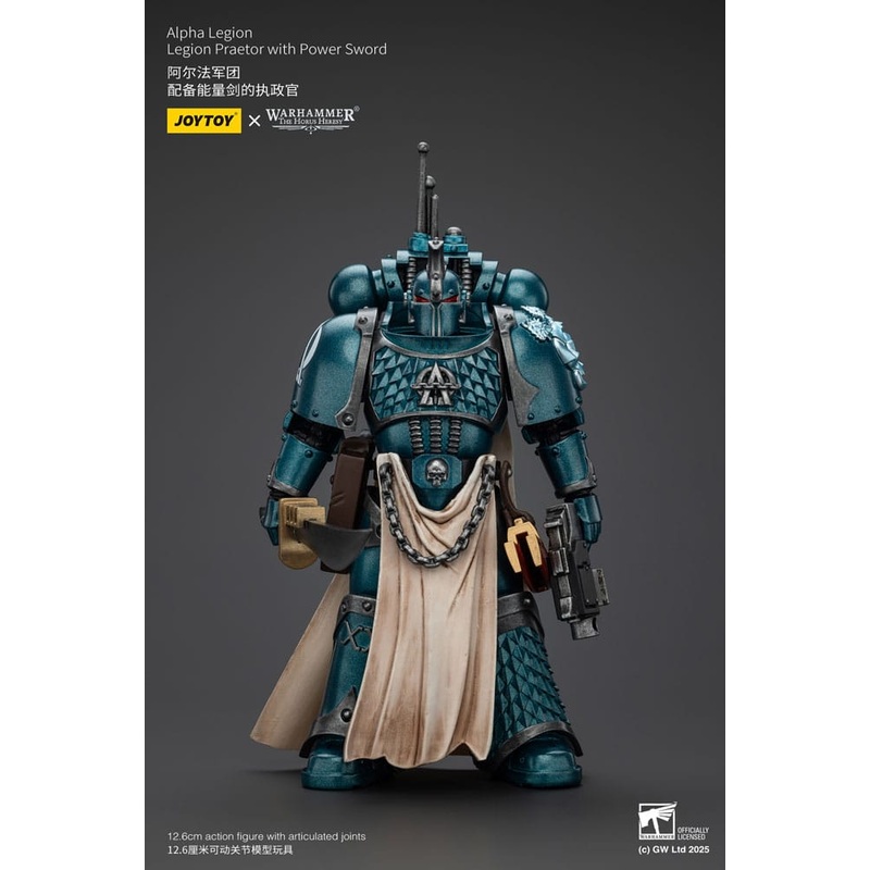 Warhammer The Horus Heresy Action Figure Alpha Legion Praetor with Power Sword 20 cm