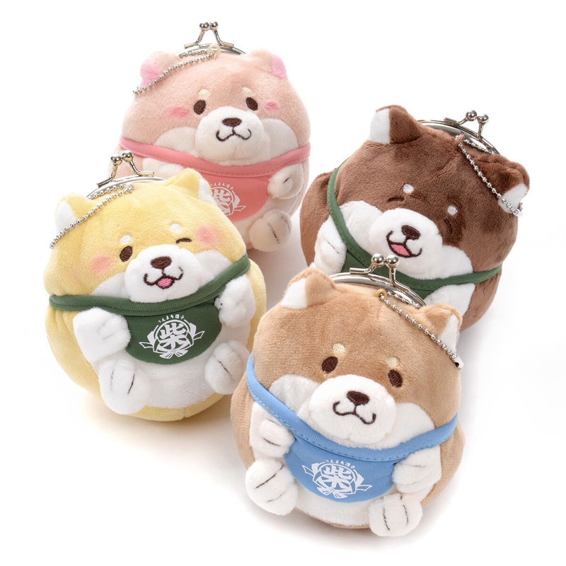 Chuken Mochi Shiba Round Gamaguchi Coin Pouch Collection Vol. 2