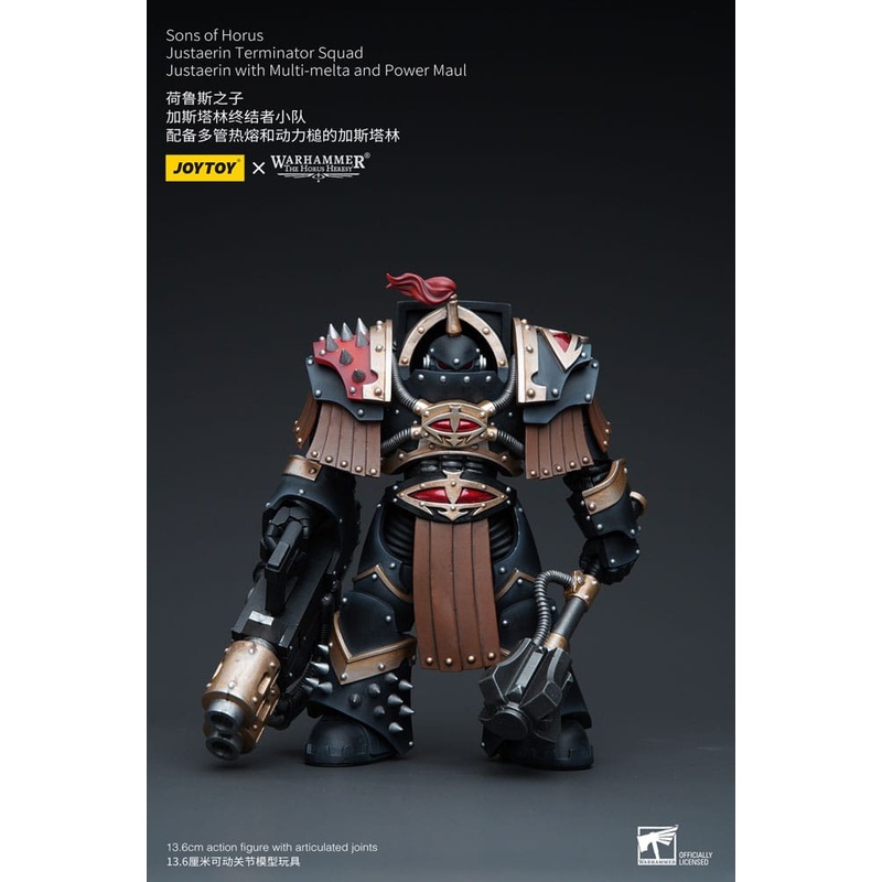 Warhammer The Horus Heresy - Action Figure 1/18 - Sons of Horus Justaerin Terminator Squad Justaerin with Multi-melta and Power Maul
