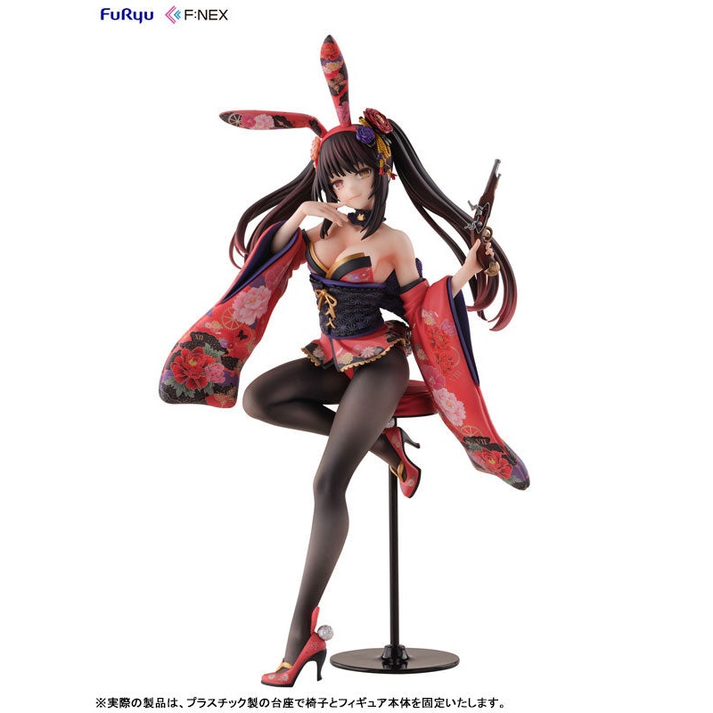 [Limited Sales] Date A Live V Kurumi Tokisaki Wa-Bunny 1/7 Scale Figure [Completely Made-To-Order]